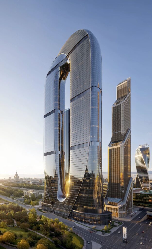 One: новый небоскрёб в Москва-Сити с парком на высоте
